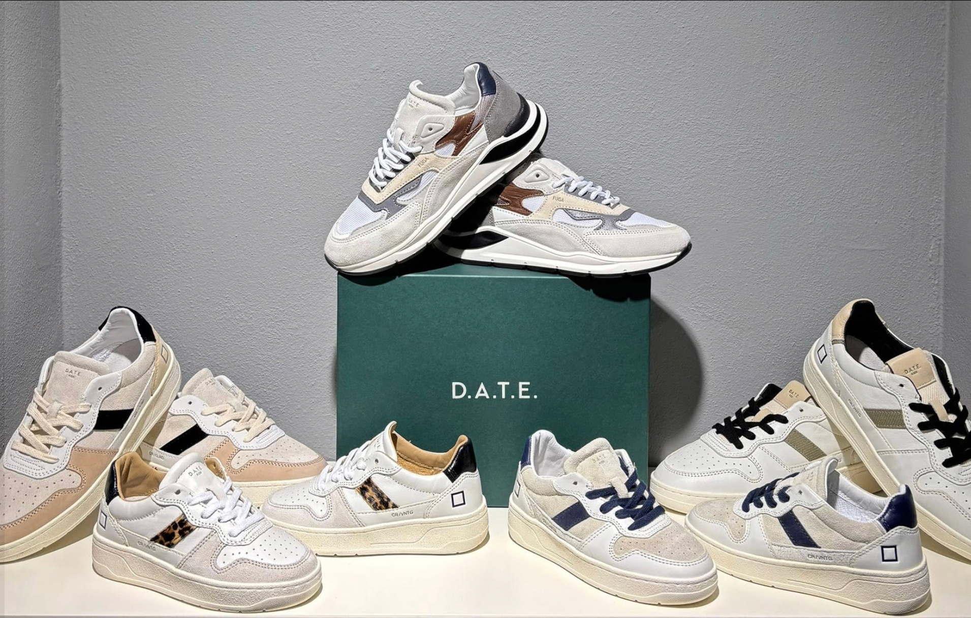 Court Vintage Kids — Sneaker in Pelle